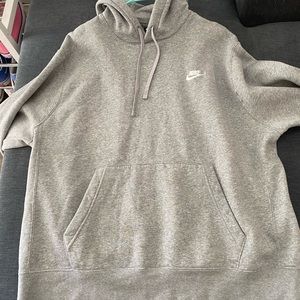 Men’s XL grey nike hoodie